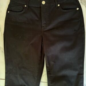 Tommy Bahama Black Boracay Beach Ankle Jean Size 6 x 28